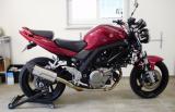 Creptus laděný výfuk na Suzuki SV 650/650S ovál short + carbon špička 