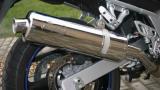 Creptus laděný výfuk na Kawasaki Z 750/750S ovál