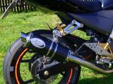 Creptus laděný výfuk na Kawasaki Z 750/750S carbon GP style