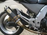 Creptus laděný výfuk na Kawasaki Z 1000 carbon GP style gold