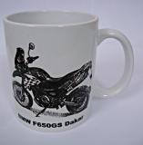 Moto hrnek - BMW F 650 Dakar