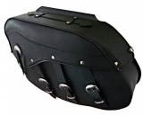 DIABLO MOTO kožené brašny na motorku Chopper - 2x17 l