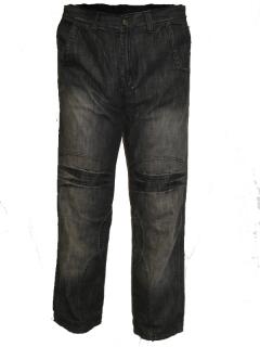 MDRIDE Kevlarové jeansy Black-R - celokevlar