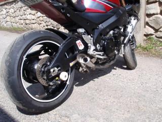 Creptus laděný výfuk na Suzuki GSX-R 600/750/1000 05-06 extreme short