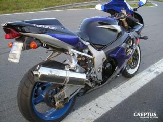 Creptus laděný výfuk na Suzuki GSX-R 600/750/1000 ovál