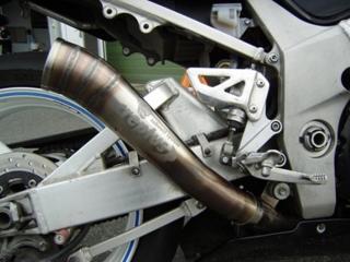 Creptus laděný výfuk na Suzuki GSX-R 600/750/1000 kónická GP Racing
