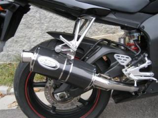 Creptus laděný výfuk na Yamaha YZF R6 triovál carbon