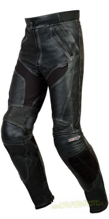 MBW PATRIGO - moto kalhoty z lesklé kůže