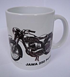 Moto hrnek - Jawa 250 Pérák