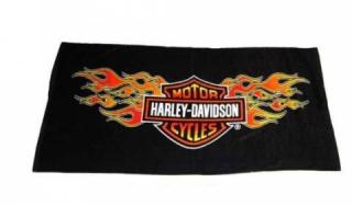 Osuška - Harley Davidson Flame 
