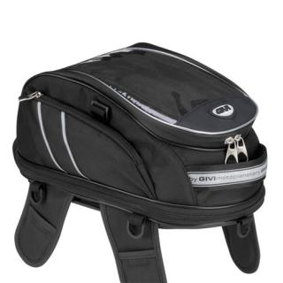  T 470 tankruksak GIVI magnetický, černý, rozšiřitelný, objem 13-21 l., (řada SI