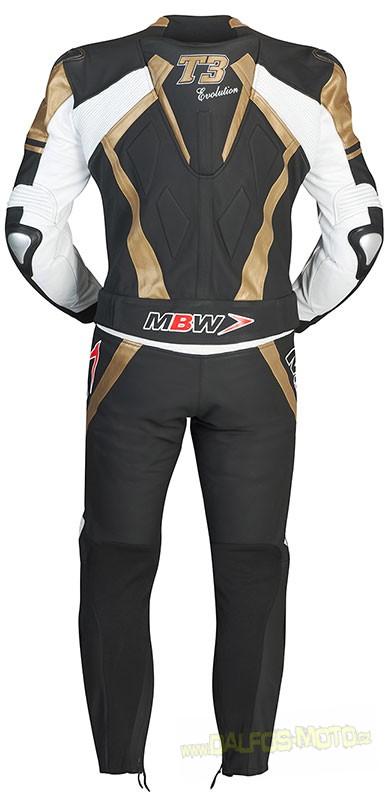 MBW T3 EVOLUTION gold - dvoudílná kombinéza