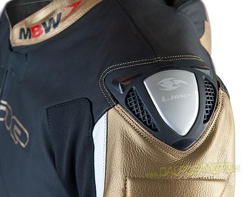 MBW T3 EVOLUTION gold - dvoudílná kombinéza