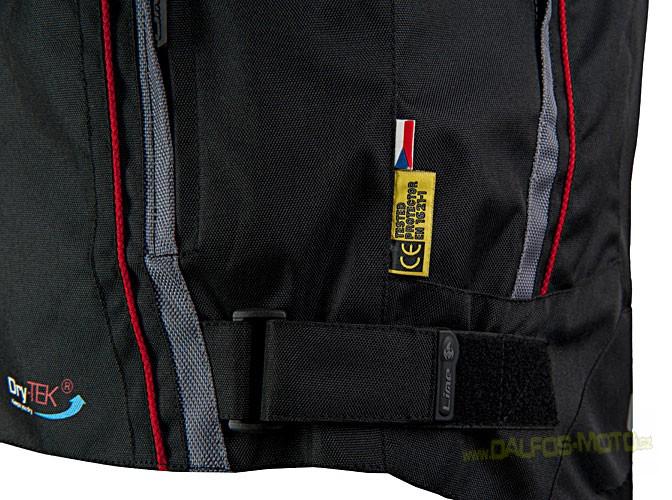 MBW NEO red - pánská textilní moto bunda