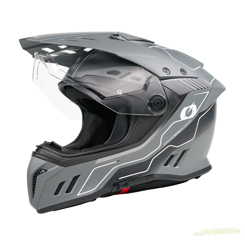 Oneal SIERRA RS enduro helma, šedá