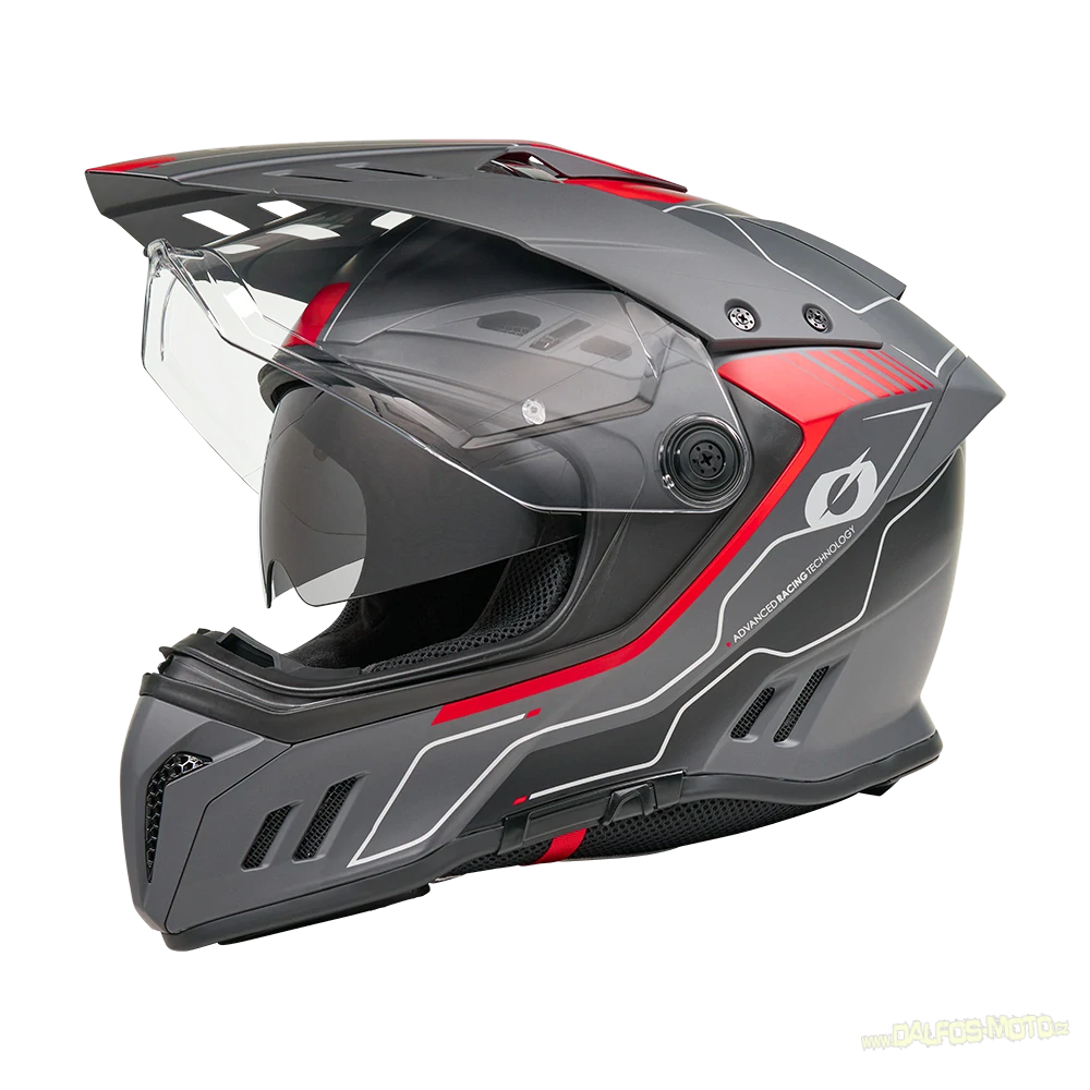 Oneal SIERRA RS enduro helma, červená