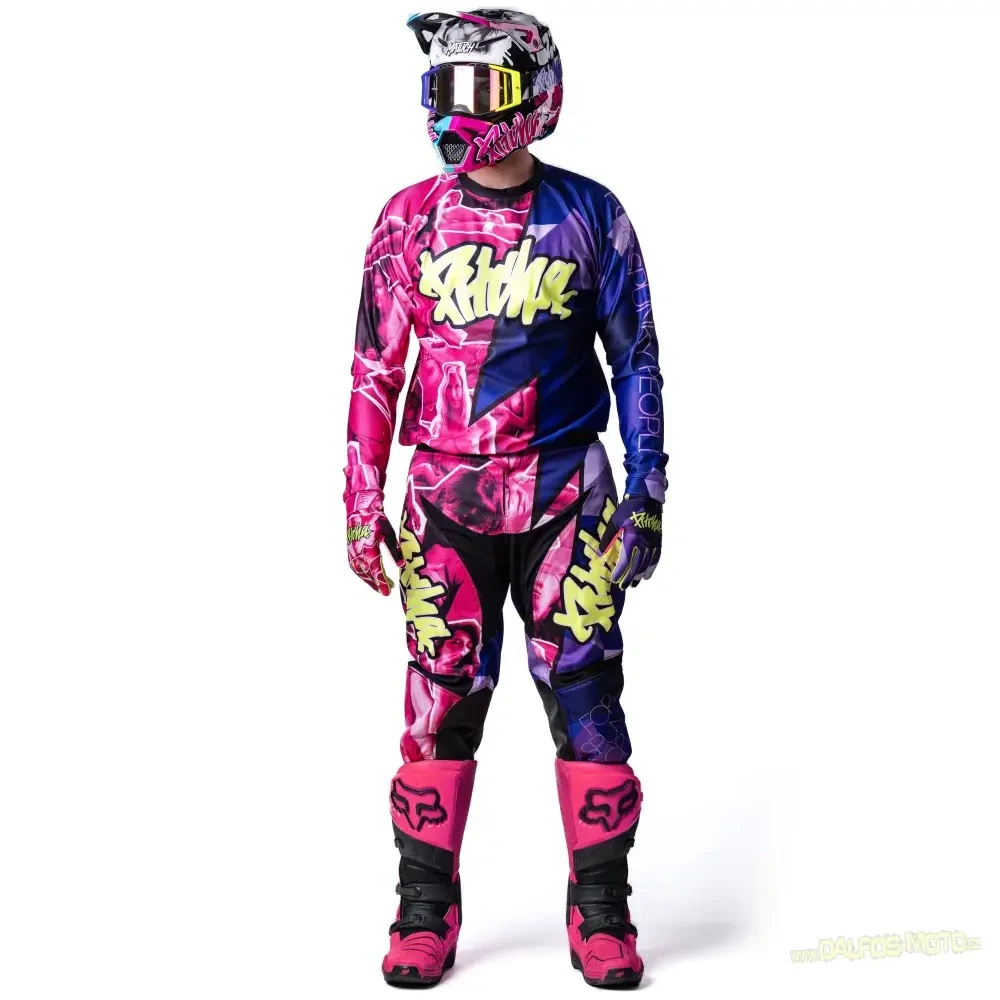 MX kalhoty PITCHA PXRN2 2026 pink/purple/girls