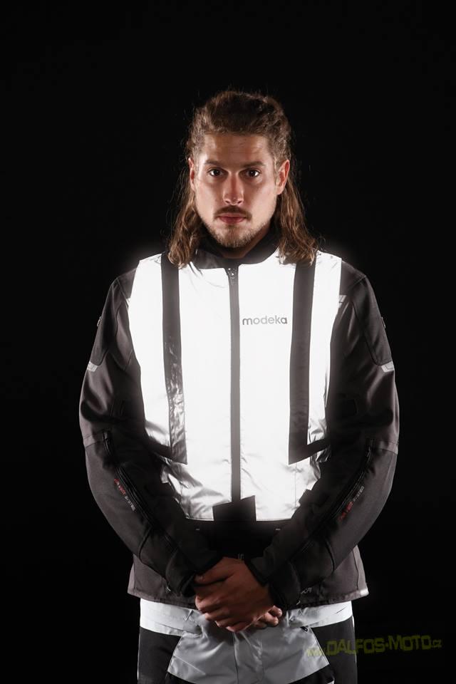 MODEKA reflexní vesta DOC Silver