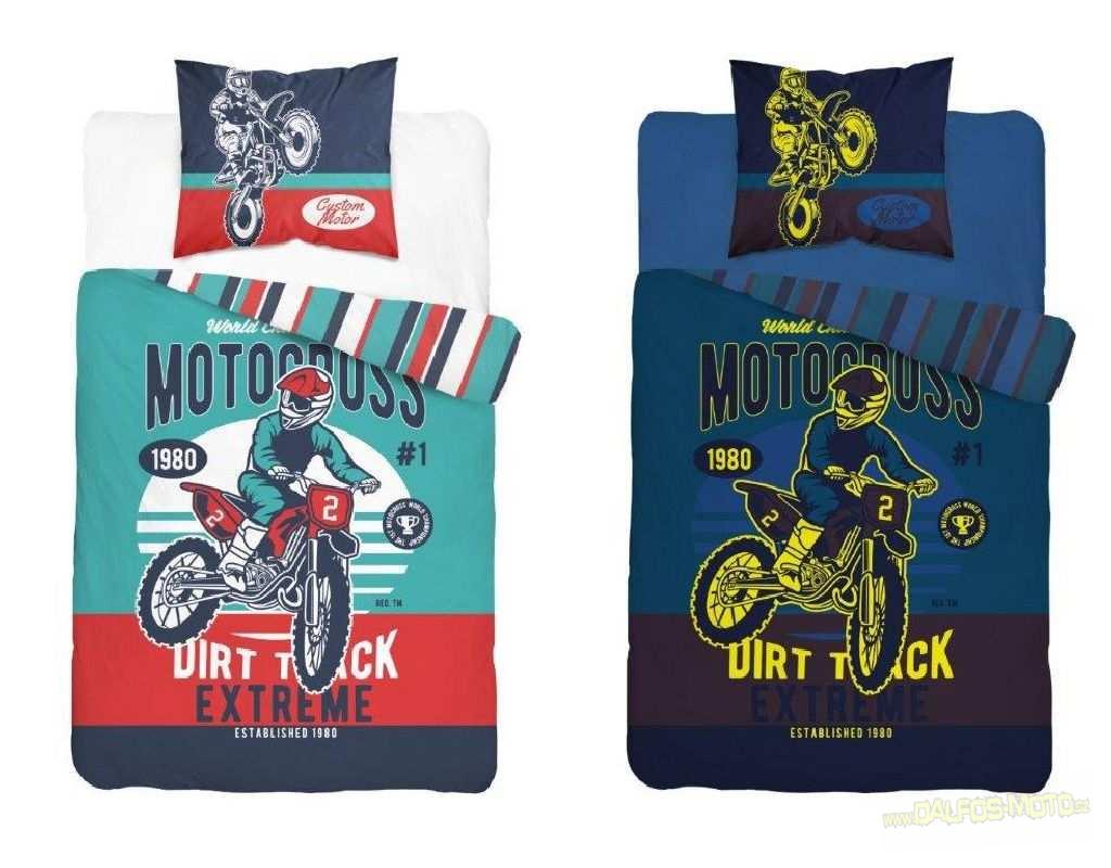 Povlečení Motocross svítící