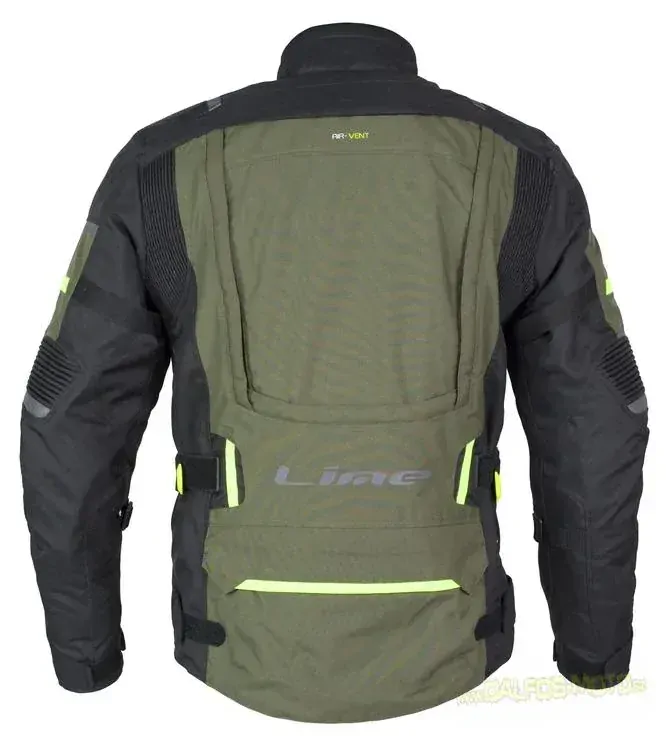 MBW MEMPHIS Green textilní bunda