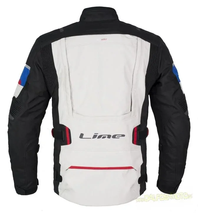 MBW MEMPHIS Tricolor textilní bunda