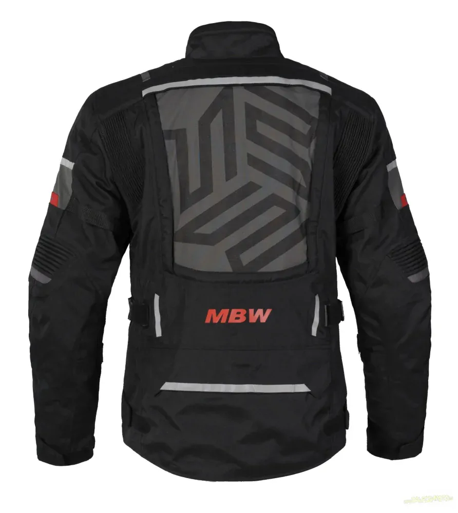 MBW MEMPHIS Black textilní bunda