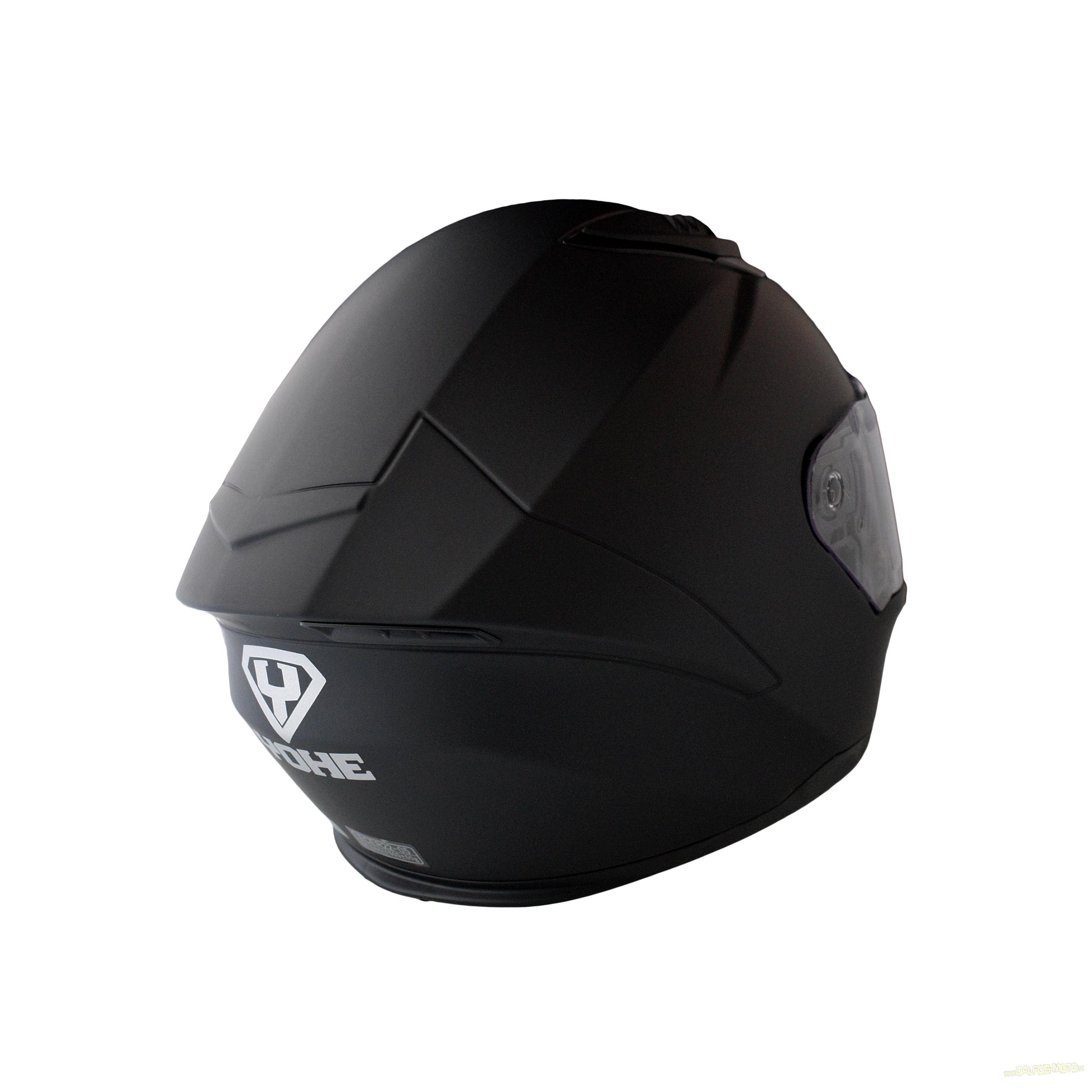 Otevřená helma Yohe 885 matná černá