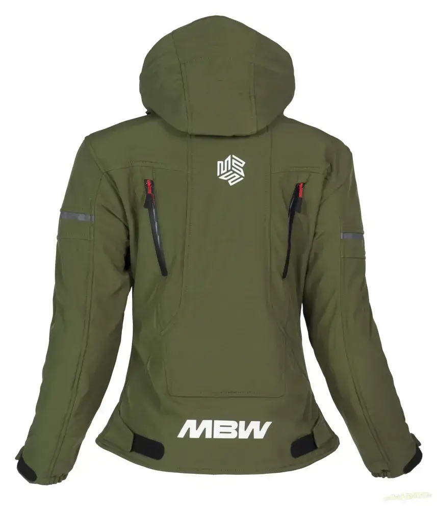 MBW HANA SOFTSHELL Olive bunda dámská