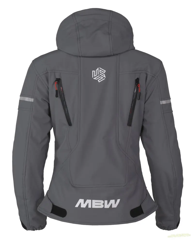 MBW HANA SOFTSHELL Gray bunda dámská