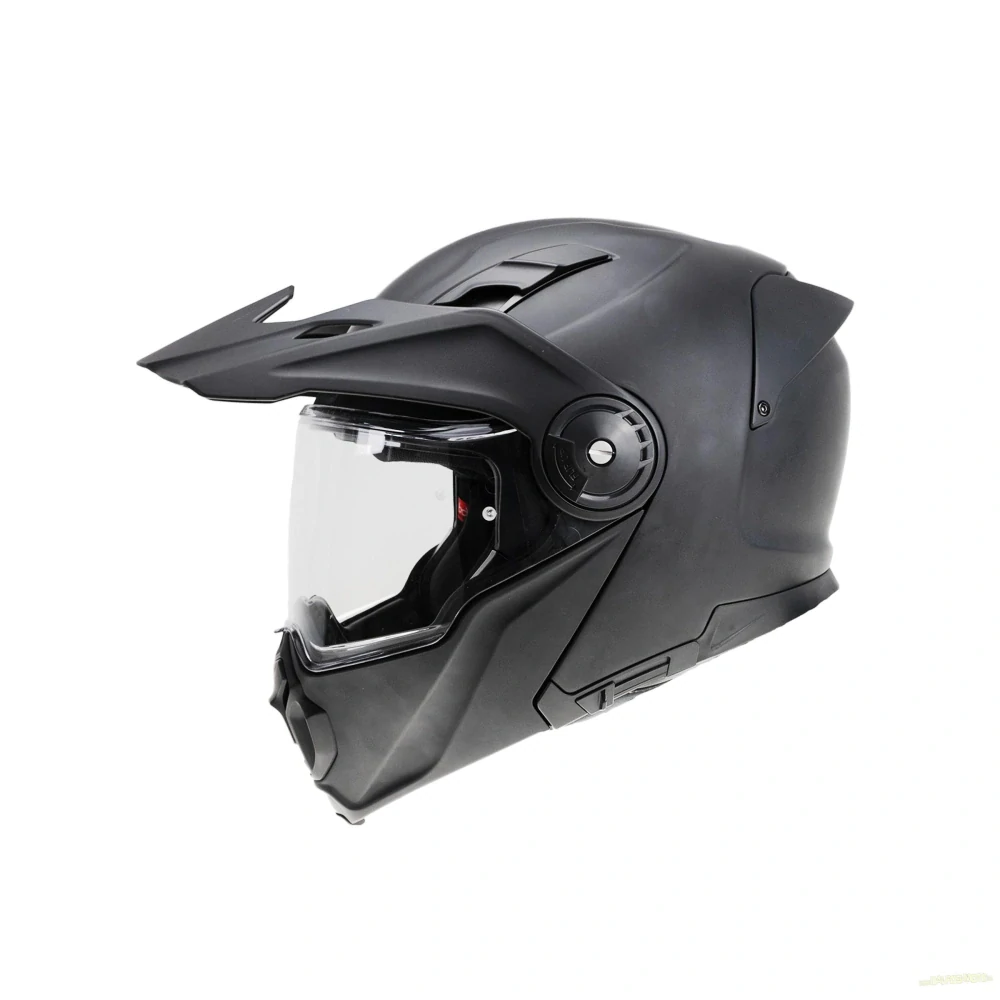 Enduro výklopná helma YOHE FG102 černá matná