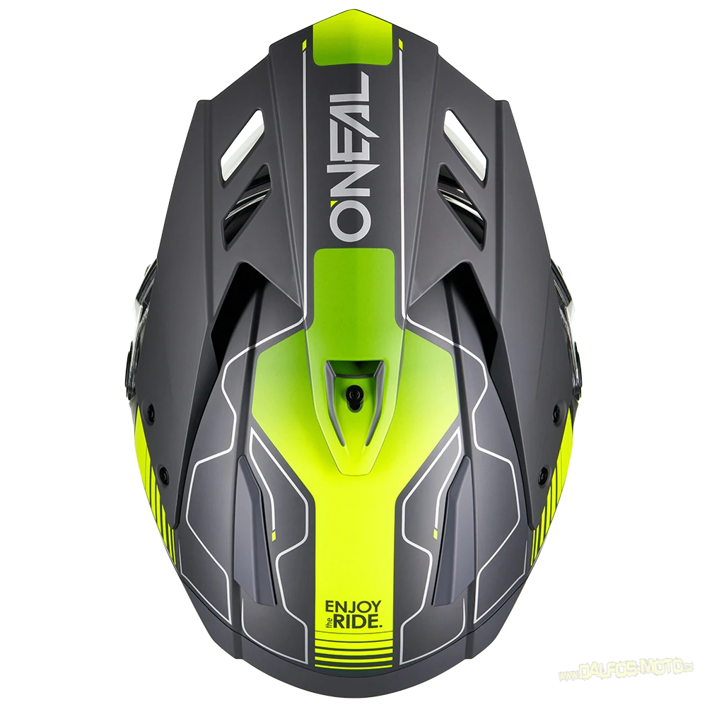 Oneal SIERRA RS enduro helma, fluo