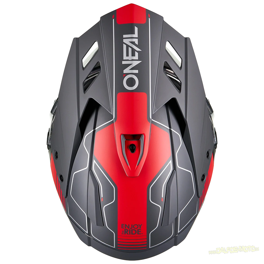 Oneal SIERRA RS enduro helma, červená
