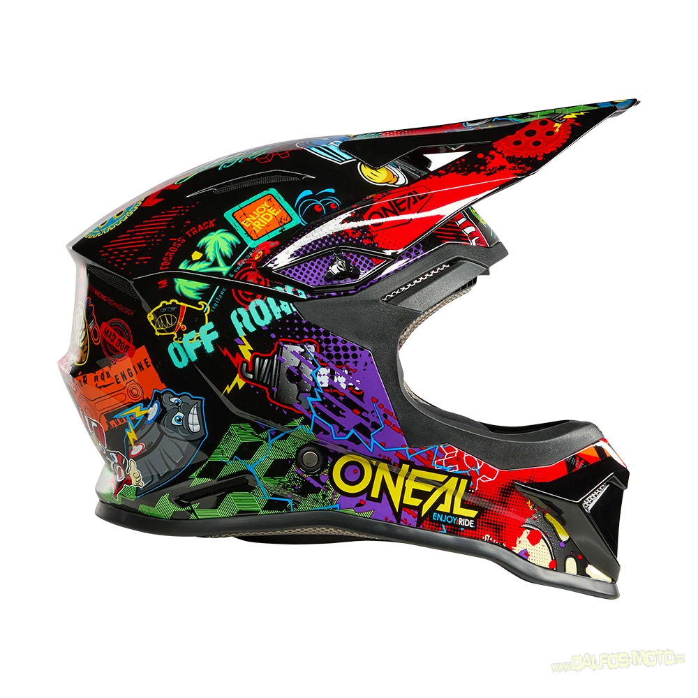 MX dětská helma Oneal 1ser VIBRANT V.26 multi