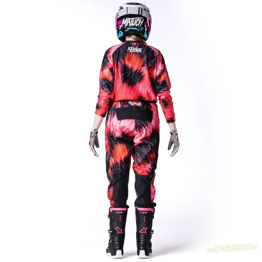 MX kalhoty PITCHA CHEETAH 2026 pink