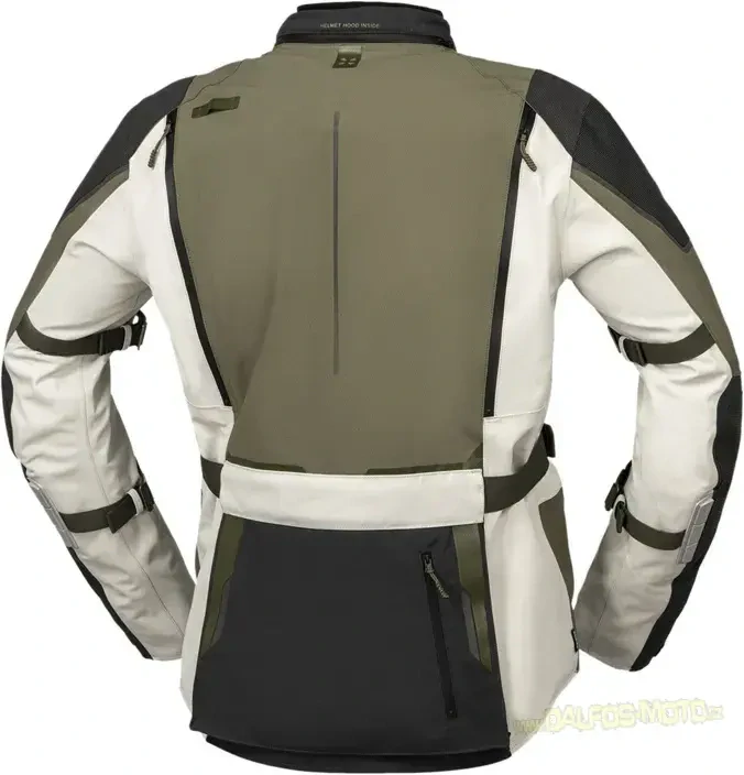 Textilní bunda iXS VENTURE-GTX 1.0 Gore-Tex, olivová