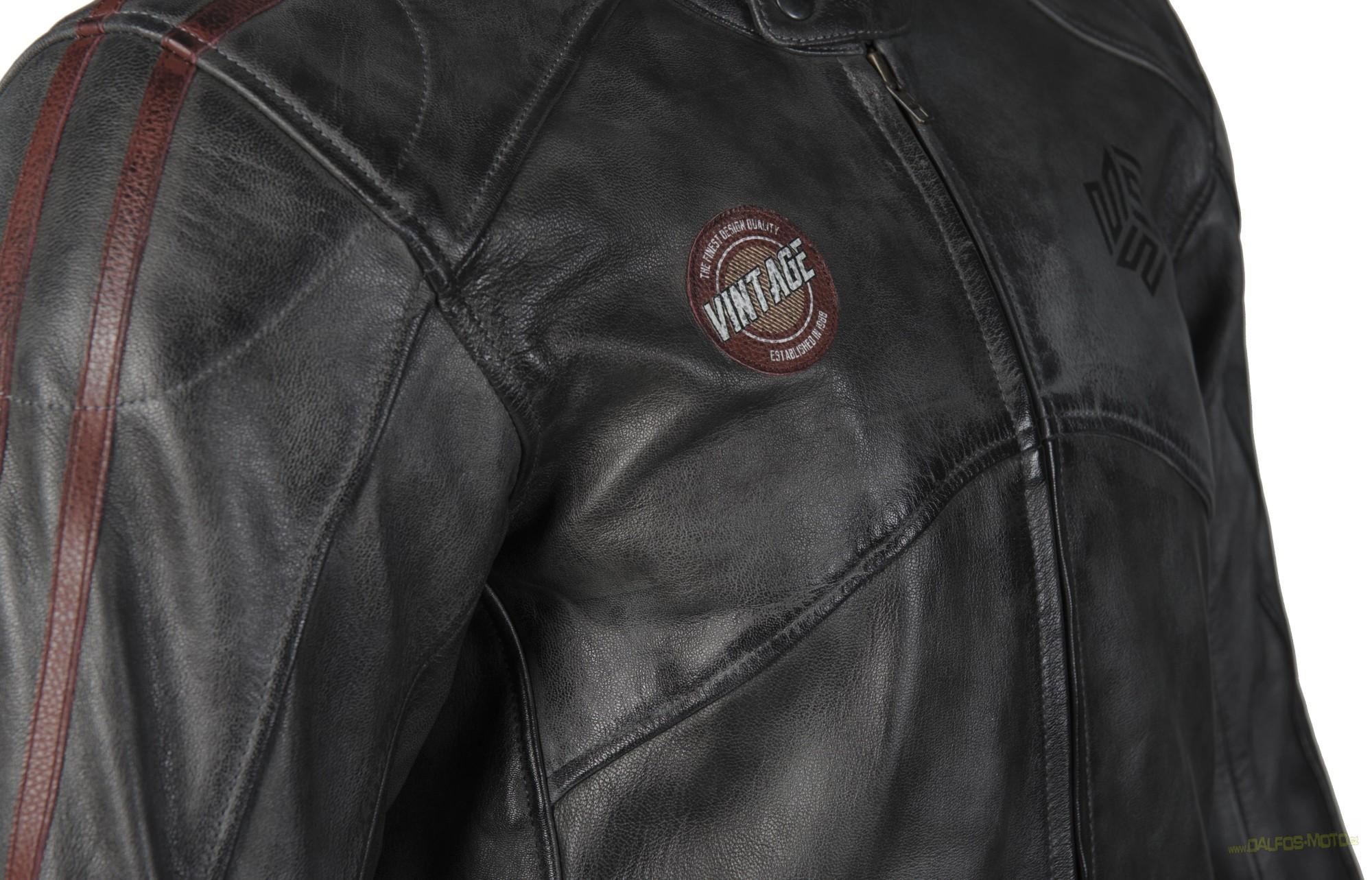 MBW VINTAGE KOŽENÁ MOTO BUNDA