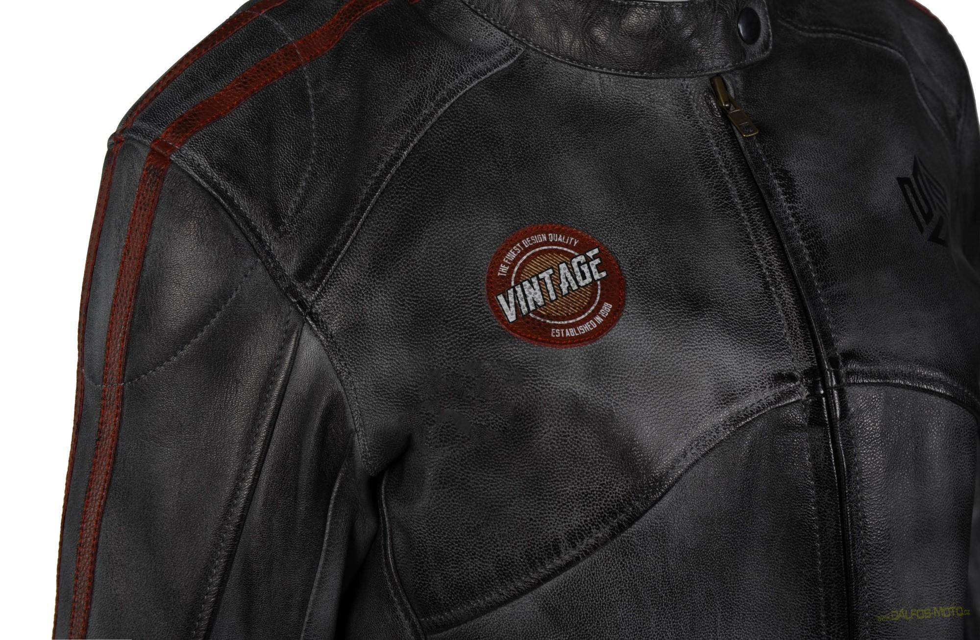 MBW VINTAGE LADY KOŽENÁ DÁMSKÁ MOTO BUNDA