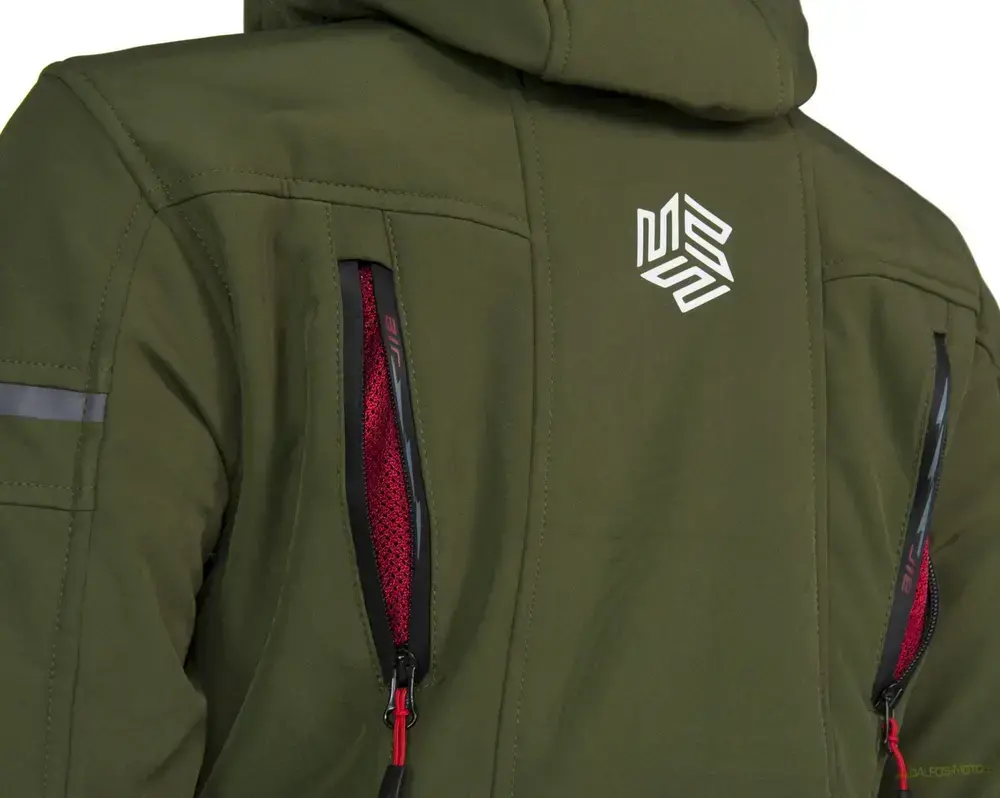 MBW HANA SOFTSHELL Olive bunda dámská