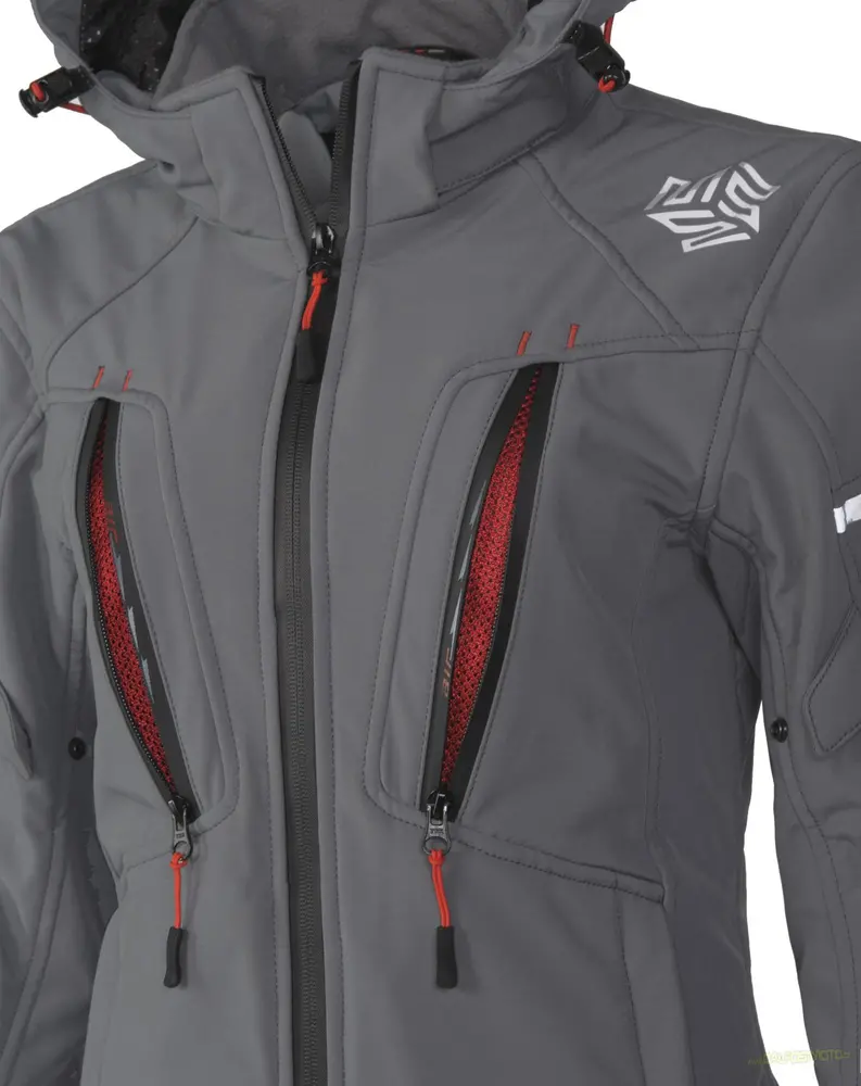 MBW HANA SOFTSHELL Gray bunda dámská