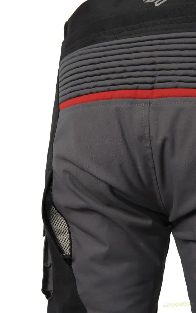 MBW MEMPHIS Black textilní moto kalhoty