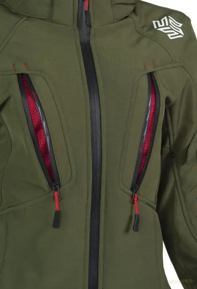 MBW HANA SOFTSHELL Olive bunda dámská