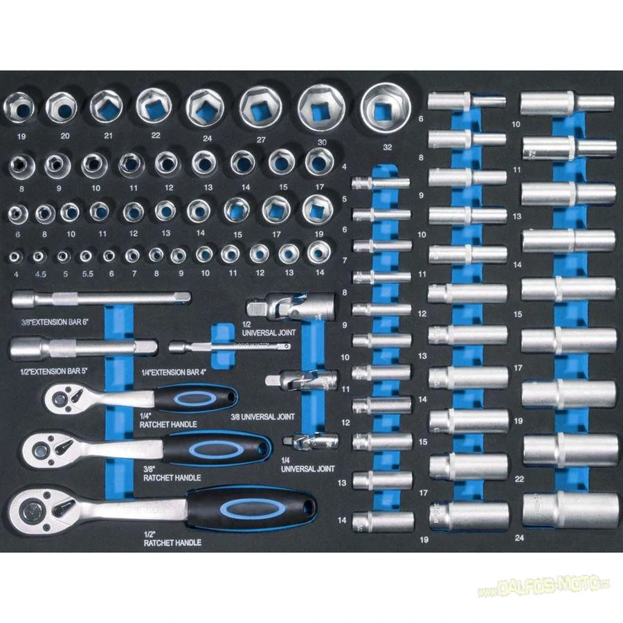 Güde DÍLENSKÝ VOZÍK GW7 Black Line 226-DÍLŮ