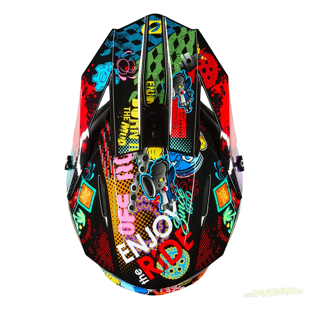 MX dětská helma Oneal 1ser VIBRANT V.26 multi