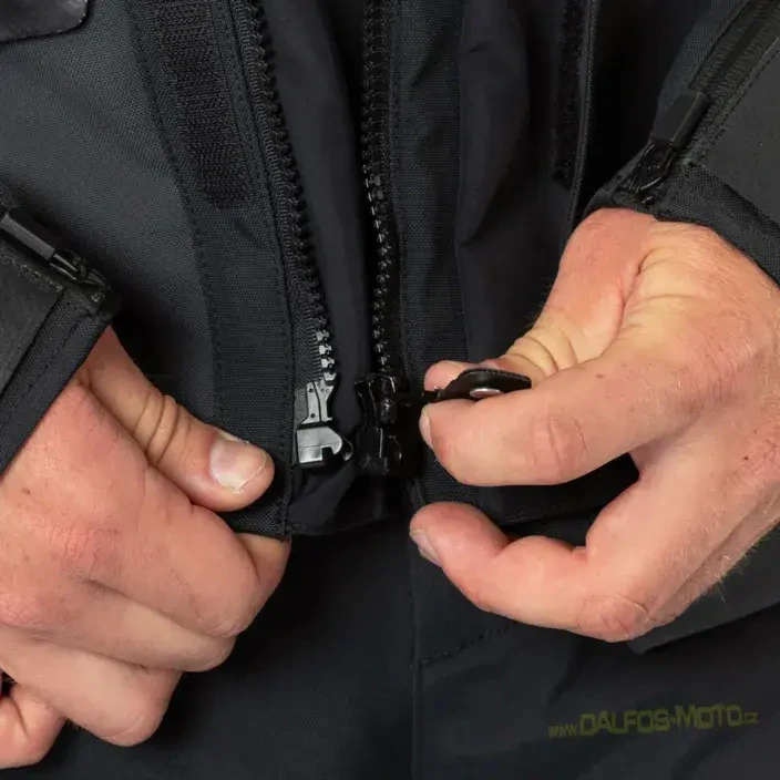Textilní bunda iXS VENTURE-GTX 1.0 Gore-Tex, černá