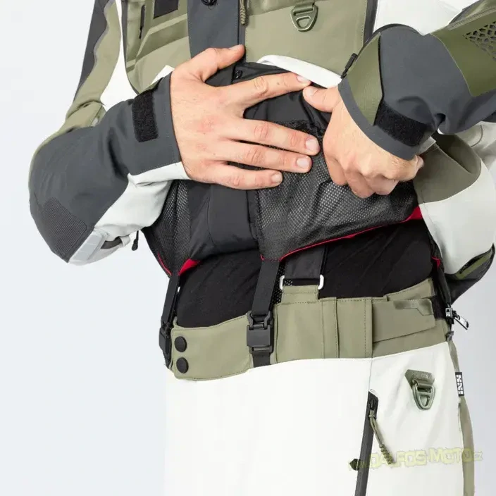 Textilní bunda iXS VENTURE-GTX 1.0 Gore-Tex, olivová