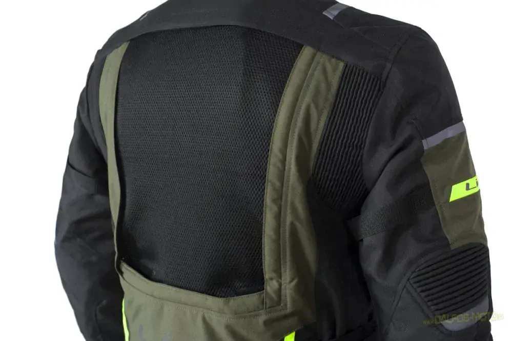 MBW MEMPHIS Green textilní bunda
