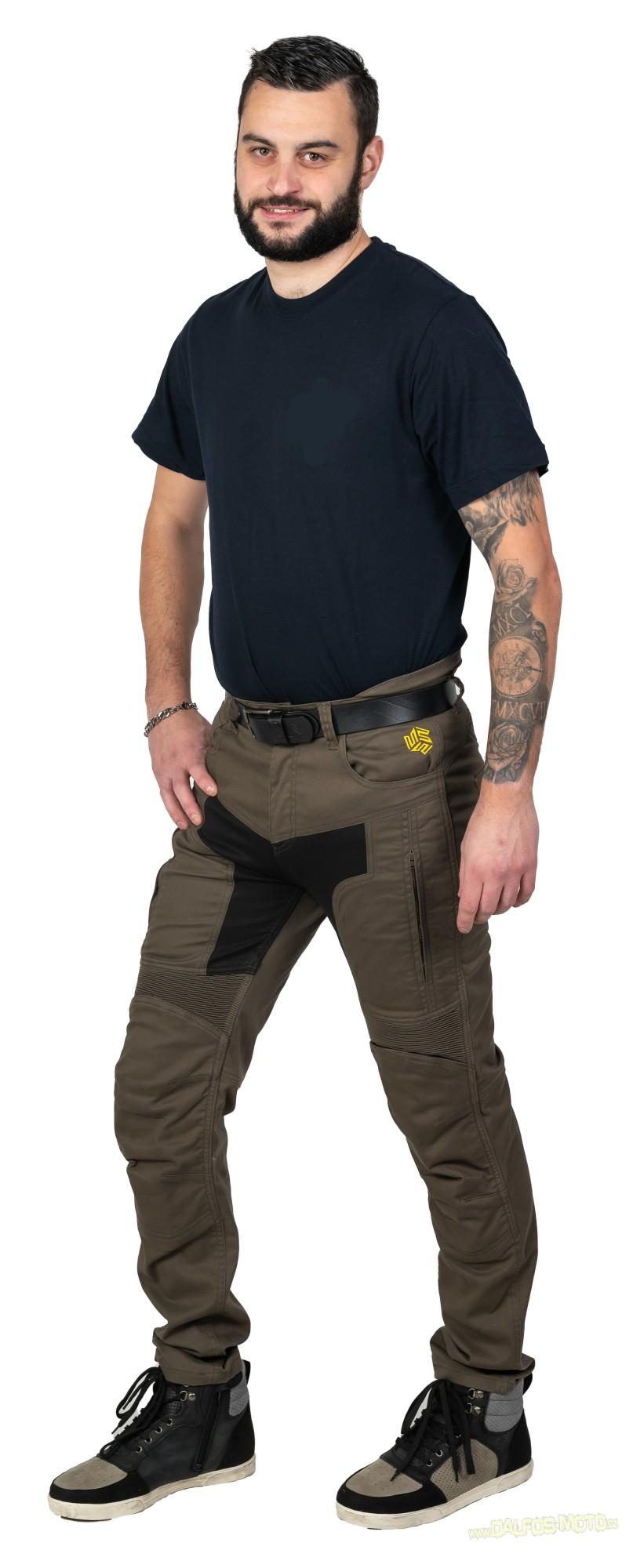 MBW SVEN kevlarové moto kalhoty