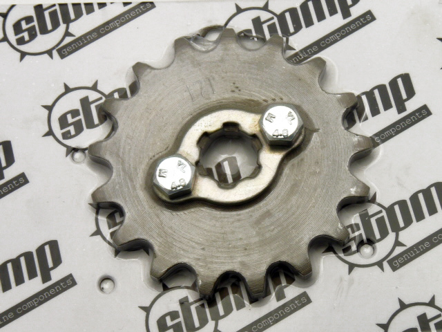 pitbike řetězové kolečko 420/17 na hřídel 17 mm, Stomp, DemonX, WPB