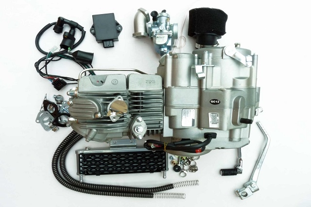 pitbike motor Zongshen 155 s příslušenstvím Stomp, DemonX, WPB