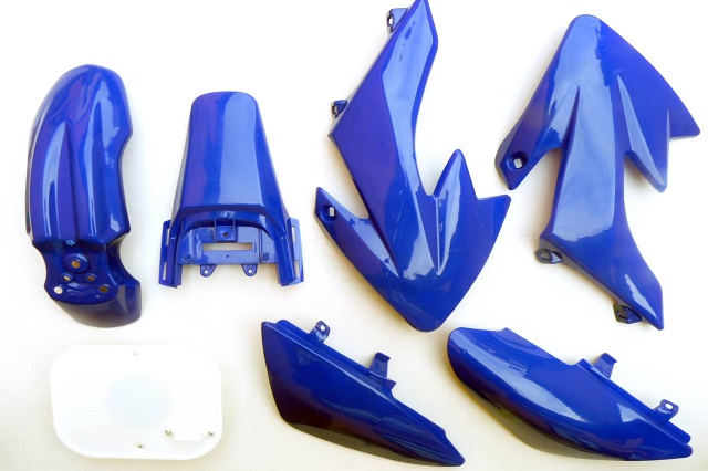 pitbike sada plastů CRF50 modré , Stomp, DemonX